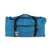 Blue duffel bag front view