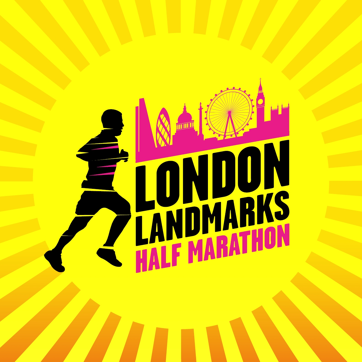 london landmarks half marathon logo